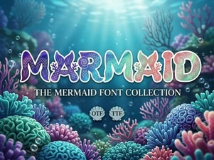 Unlock Design Magic with the Marmaid Font