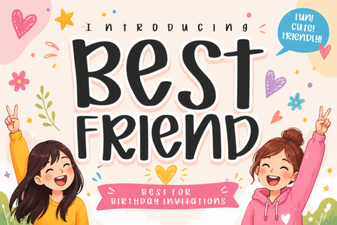 Best Friend Font: Design Ideas & Creative Uses