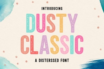 Dusty Classic Font for Vintage Design Projects