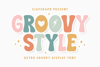 Groovy Fonts for Creative Design Projects