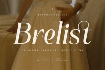 Brelist Font: Elegant Design for Modern Projects