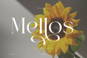 The Mellos Font: a Designer's Creative Toolkit