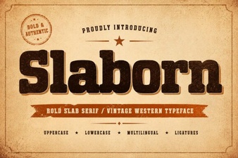Slaborn Font for Bold, Creative Web Designs